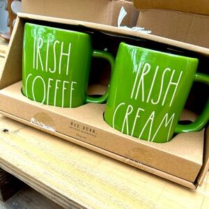 Rae Dunn Irish Mug Set - irish cream irish coffee